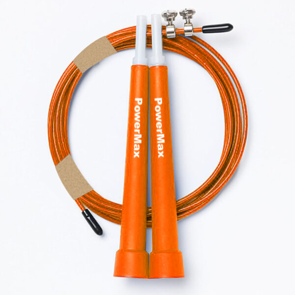JP-2 (Orange)  Exercise Speed Jump Rope With Adjustable Cable - Image 2