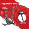 BU-350 Magnetic Upright Bike with iPad holder - Image 3