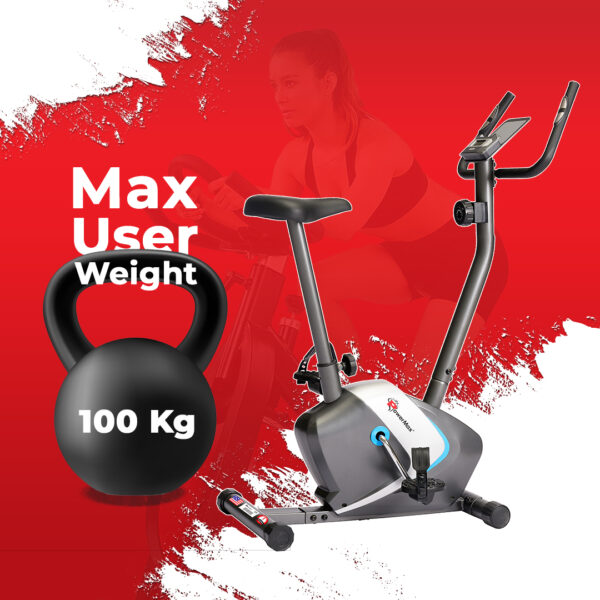 BU-350 Magnetic Upright Bike with iPad holder - Image 5