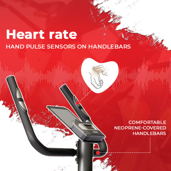 BU-350 Magnetic Upright Bike with iPad holder - Image 8