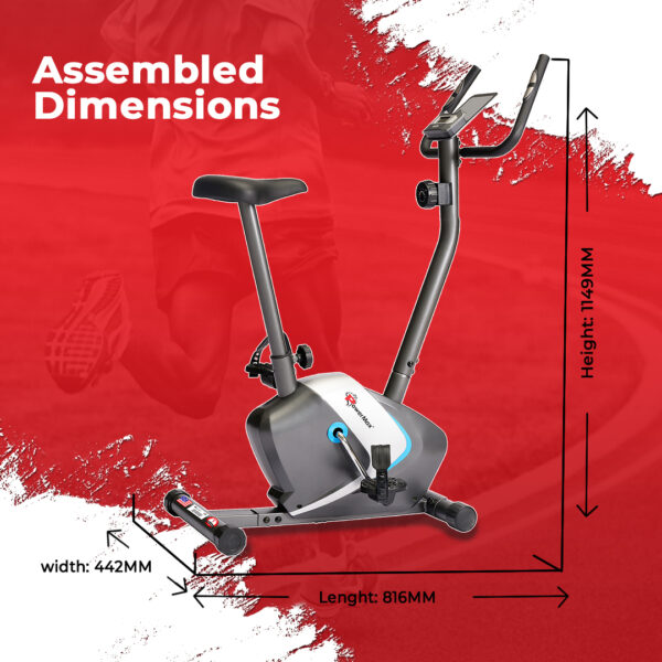BU-350 Magnetic Upright Bike with iPad holder - Image 10