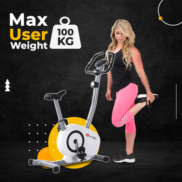 BU-515 Magnetic Upright Bike with LCD Display - Image 4