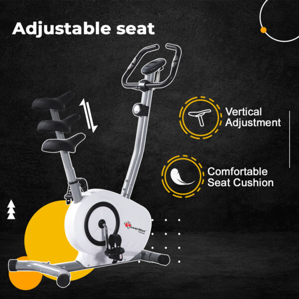 BU-515 Magnetic Upright Bike with LCD Display - Image 8