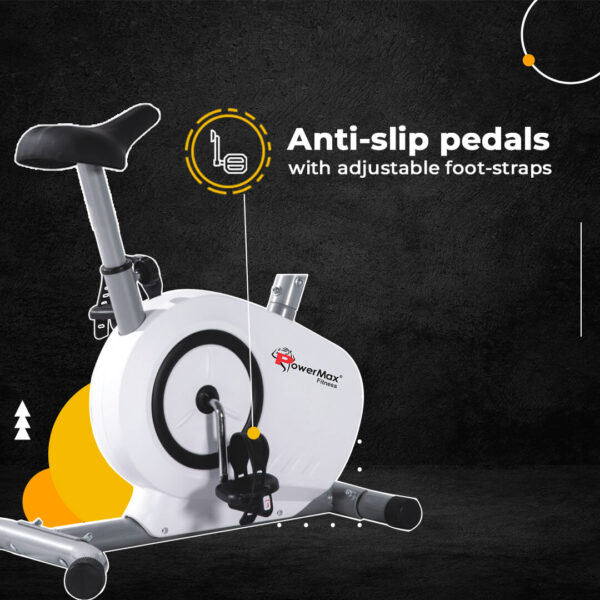 BU-515 Magnetic Upright Bike with LCD Display - Image 9