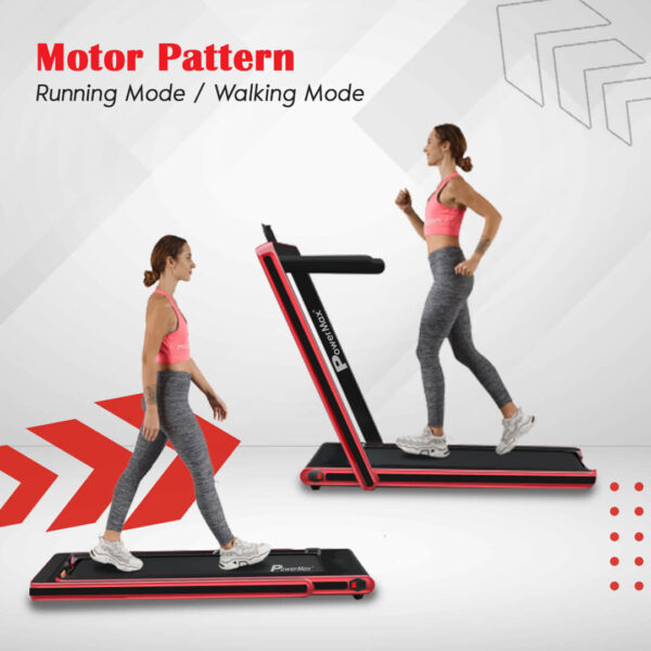 JogPad-2® Touch Screen Dual Display Treadmill with Bluetooth Speaker - Image 2
