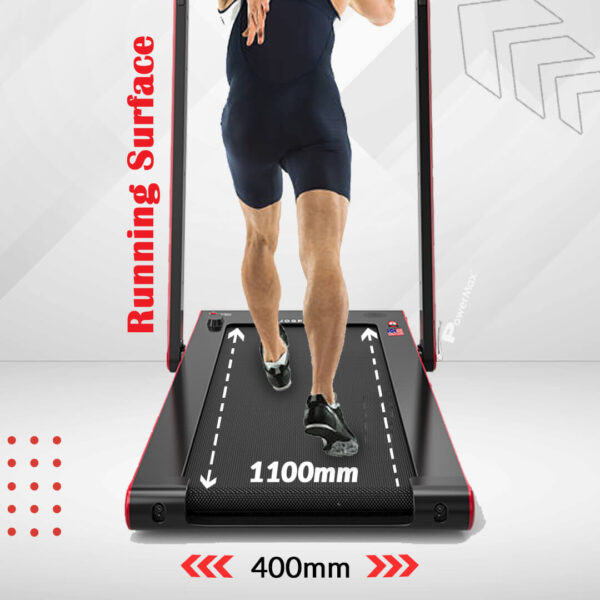 JogPad-2® Touch Screen Dual Display Treadmill with Bluetooth Speaker - Image 3