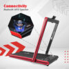 JogPad-2® Touch Screen Dual Display Treadmill with Bluetooth Speaker - Image 4
