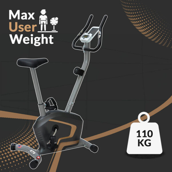 BU-400 Magnetic Upright Bike with iPad holder - Image 3