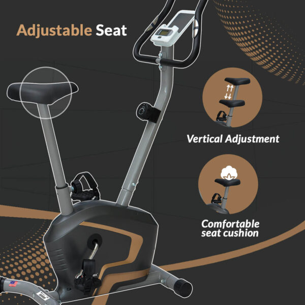 BU-400 Magnetic Upright Bike with iPad holder - Image 5