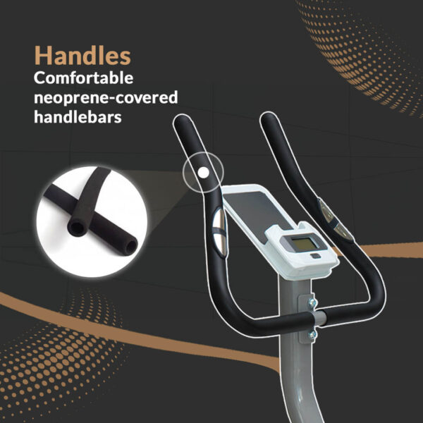BU-400 Magnetic Upright Bike with iPad holder - Image 7
