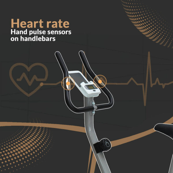 BU-400 Magnetic Upright Bike with iPad holder - Image 9