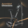 BU-400 Magnetic Upright Bike with iPad holder - Image 10