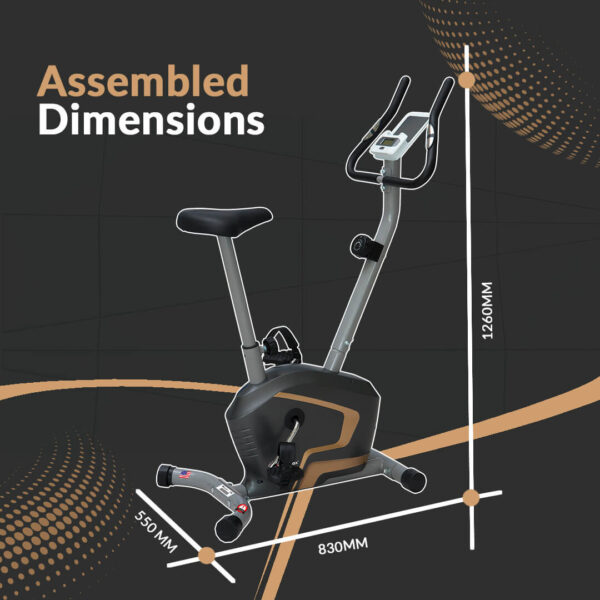 BU-400 Magnetic Upright Bike with iPad holder - Image 10