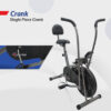 BU-201 Dual Action Air Bike/Exercise Bike with Back Support - Image 9