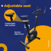 BU-510 Magnetic Upright Bike with LCD Display - Image 8