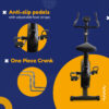 BU-510 Magnetic Upright Bike with LCD Display - Image 9