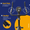 BU-510 Magnetic Upright Bike with LCD Display - Image 10