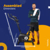 BU-510 Magnetic Upright Bike with LCD Display - Image 11