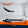 UrbanTrek™ TD-M1 Motorized Treadmill with Android & iOS Application - Image 6