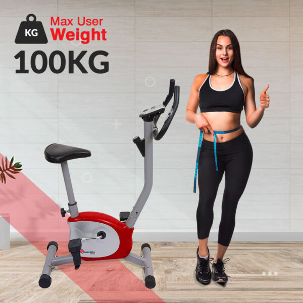 BU-200 Magnetic Upright Bike for Home Use - Image 6
