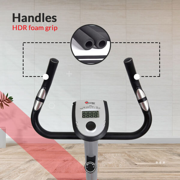 BU-200 Magnetic Upright Bike for Home Use - Image 9