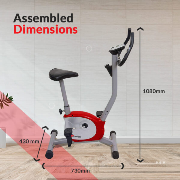 BU-200 Magnetic Upright Bike for Home Use - Image 10
