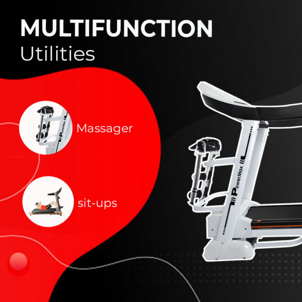 TDA-255®  Multifunction Motorized Treadmill with Auto Incline - Image 2