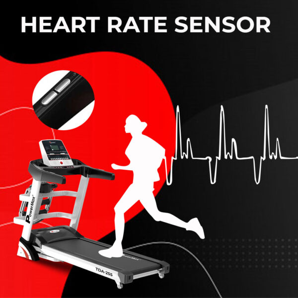 TDA-255®  Multifunction Motorized Treadmill with Auto Incline - Image 5