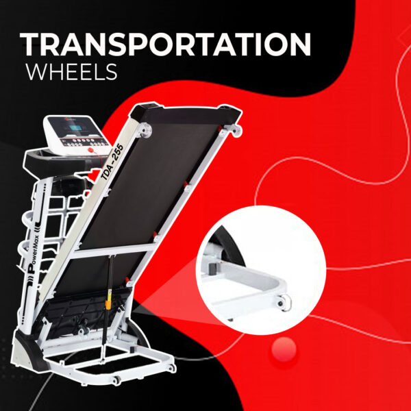 TDA-255®  Multifunction Motorized Treadmill with Auto Incline - Image 8