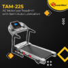 TAM-225® AC Motorized Treadmill with MP3 & iPad Holder - Image 2