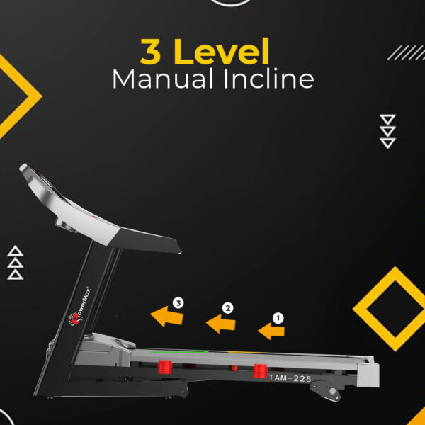 TAM-225® AC Motorized Treadmill with MP3 & iPad Holder - Image 4