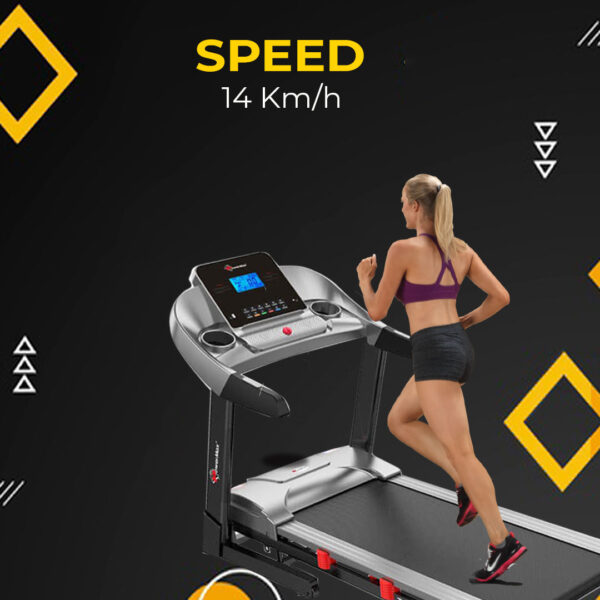 TAM-225® AC Motorized Treadmill with MP3 & iPad Holder - Image 9