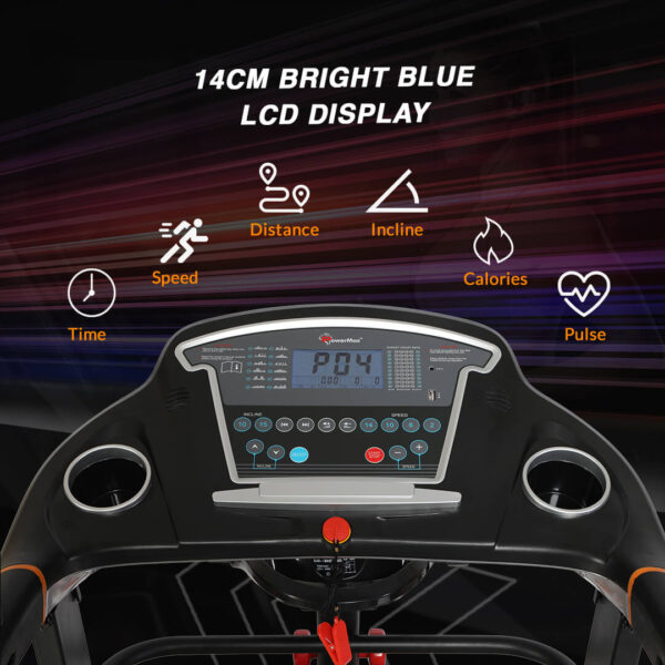 TDA-230M® Multifunction Motorized Treadmill with Semi-Auto Lubrication - Image 2
