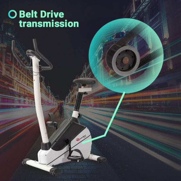BU-610 Magnetic Upright Bike with LCD Display - Image 4