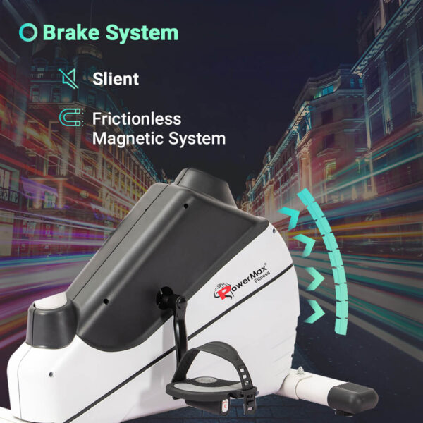 BU-610 Magnetic Upright Bike with LCD Display - Image 7