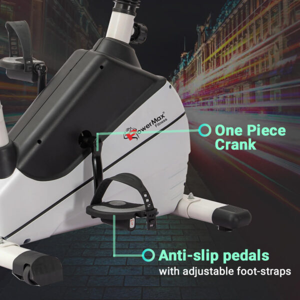 BU-610 Magnetic Upright Bike with LCD Display - Image 9