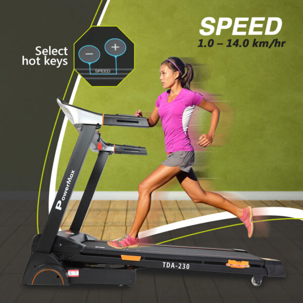TDA-230® Motorized Treadmill with Semi-Auto Lubrication - Image 4