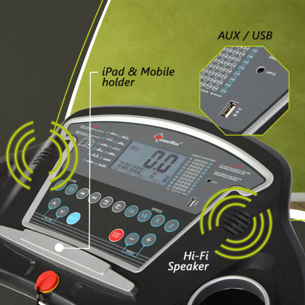TDA-230® Motorized Treadmill with Semi-Auto Lubrication - Image 6