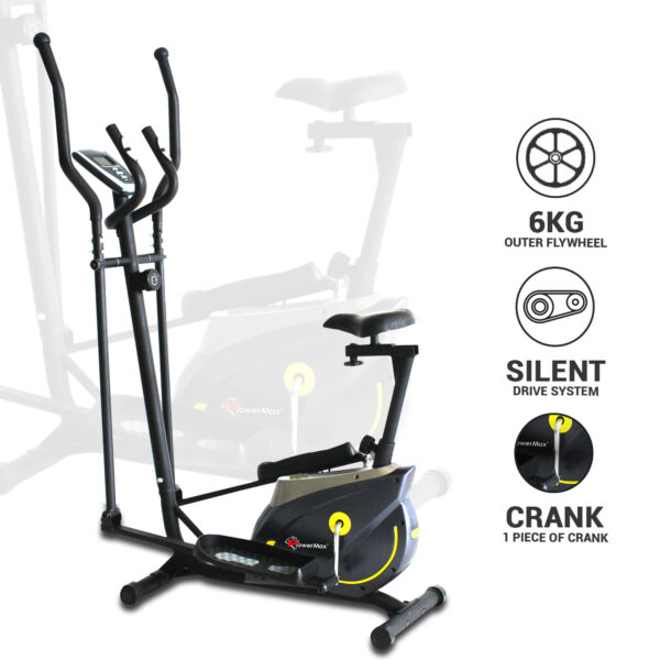 EH-250S Elliptical Cross Trainer with Adjustable Seat - Image 5