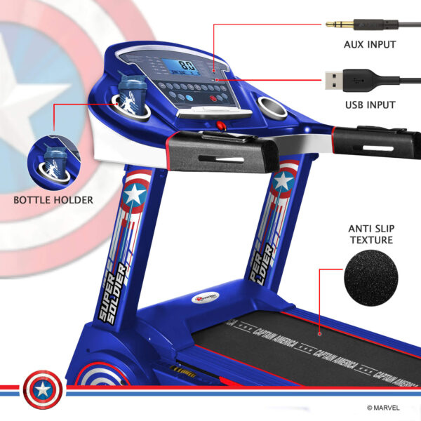MTA-2300 Motorized Treadmill with Semi-Auto Lubrication - Image 6