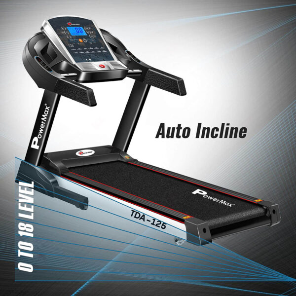 TDA-125® Motorised Treadmill with Auto Lubrication - Image 11