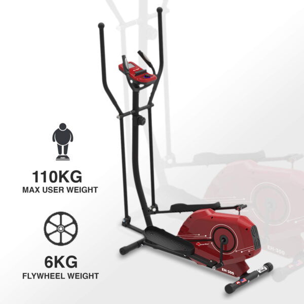 EH-300 Elliptical Cross Trainer with Hand Pulse - Image 4