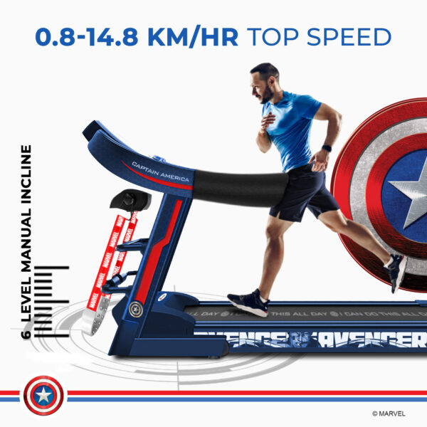 MTM-1000M Semi-Auto Lubrication Multifunction Treadmill - Image 6