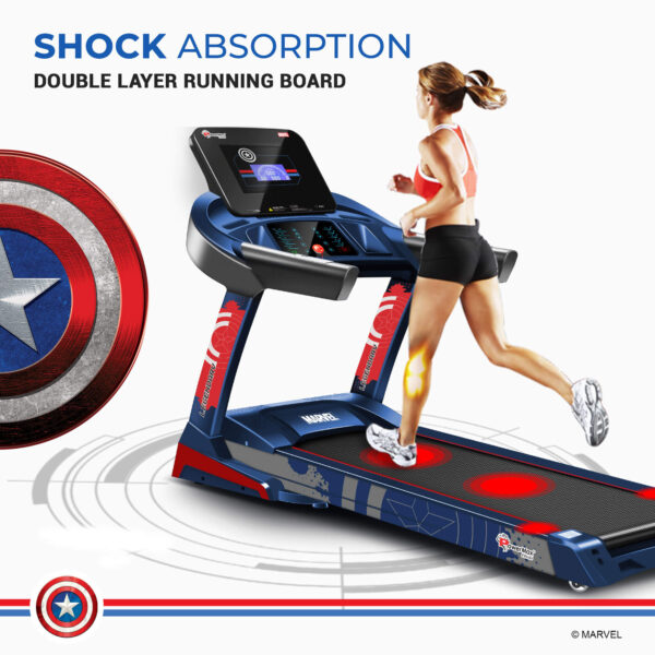 MTC-3600 AC Motorized Treadmill with Auto Lubrication and Auto Incline - Image 8