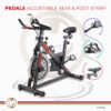 MB-145 Exercise Spin Bike for home use - Image 7