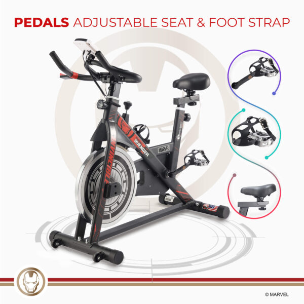 MB-145 Exercise Spin Bike for home use - Image 7