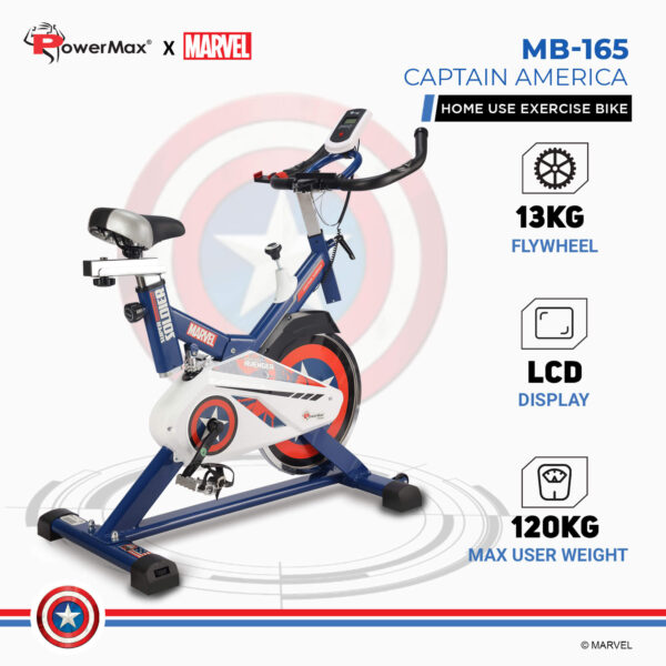 MB-165 Exercise Spin Bike for home use - Image 3