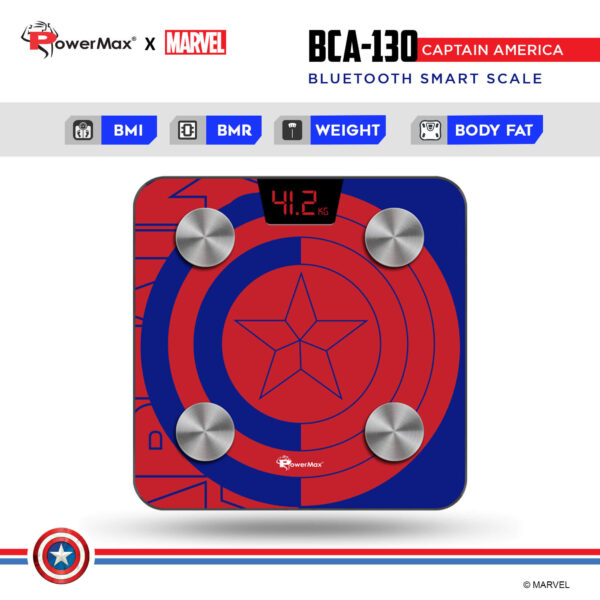 BCA-130 Marvel Edition Bluetooth Smart Scale - Image 3