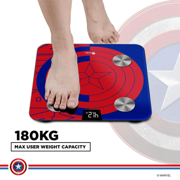 BCA-130 Marvel Edition Bluetooth Smart Scale - Image 4