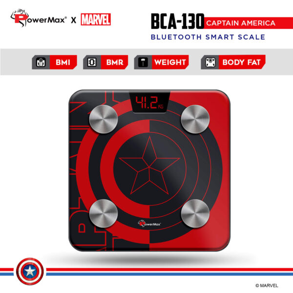 BCA-130 Marvel Edition Bluetooth Smart Scale - Image 3